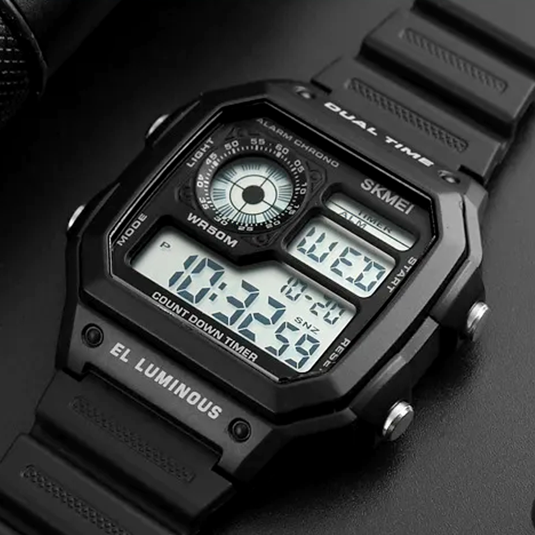 ساعت مچی دیجیتال اسکمی مدل S-1299-BLC